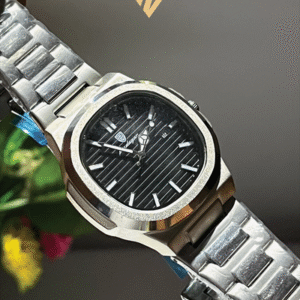 Poedagar Stylish Watch (Black Edition)