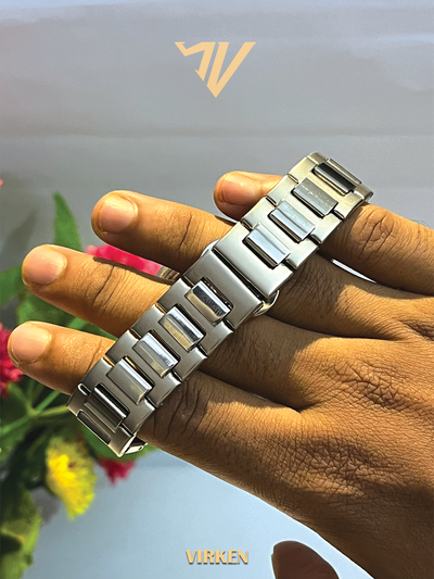 Poedagar Stylish Watch (Silver Edition) 1