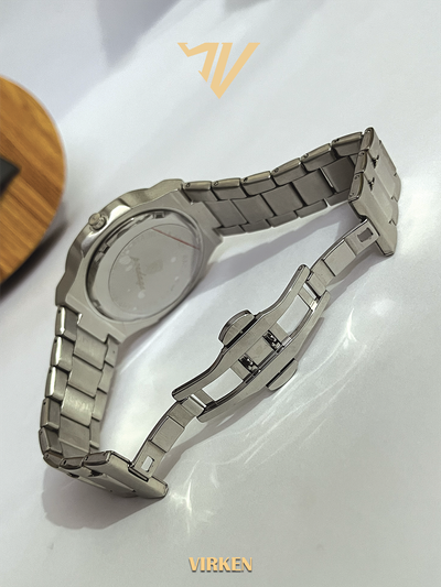 Poedagar Stylish Watch (Silver Edition) 2