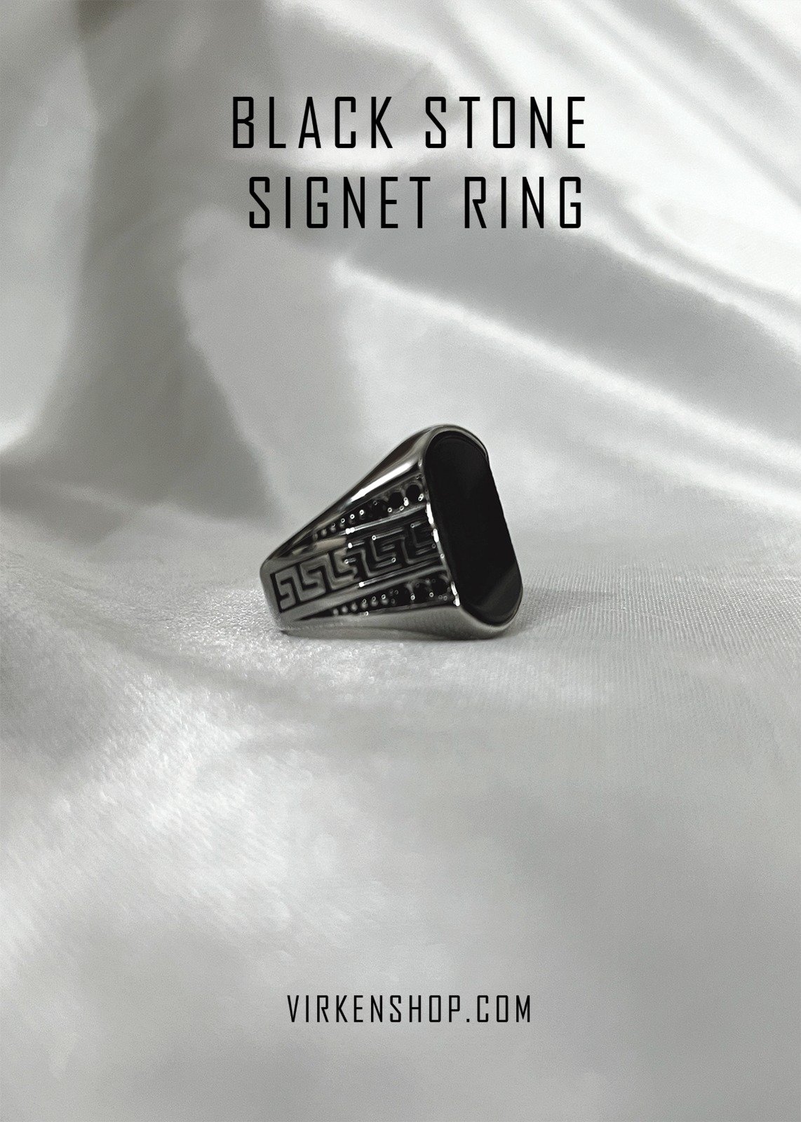 Black Stone Signet Ring (Limited Edition)
