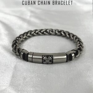 Titanium Steel Cuban Chain Bracelet